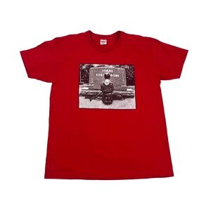 Supreme x Dead Kennedys T-shirt Red Gravestone 2014 Capsule Collection